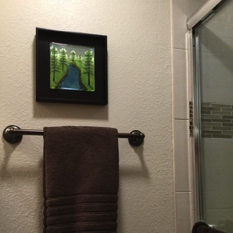 Winding River with Pines
10"x10"